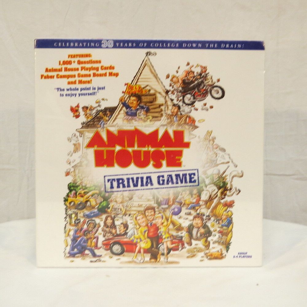 Animal House Trivia Game‎ New in Plastic Wrap Box
